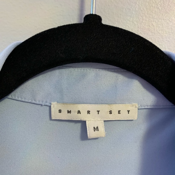 Baby Blue Button Up - Picture 2 of 3